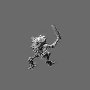 Ronin Prime STL File – Cyber Samurai Warrior 3D Printable Model