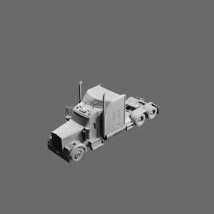 Kenworth W900 STL File – Iconic Truck 3D Printable Model