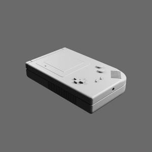 Archivo STL de la Game Boy retro de Nintendo: modelo imprimible en 3D de la consola portátil clásica
