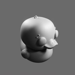 Rubber Duck Funko-Style STL File – Quirky Bath Toy Figurine 3D Printable