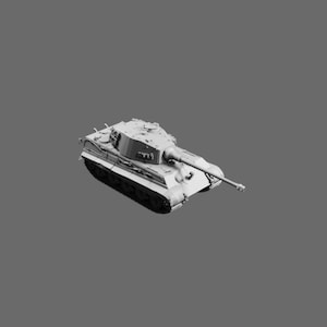 Tiger II Tank STL File – WWII German Panzerkampfwagen Ausf. B 3D Printable Model