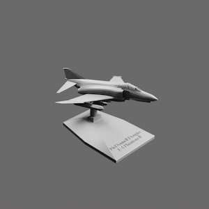 F-4 Phantom II STL File – Iconic Fighter Jet 3D Printable Model