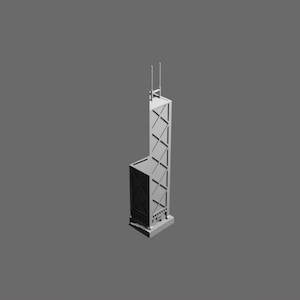 Bank of China – Architectural Landmark 3D Printable Model