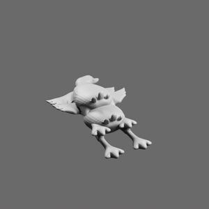 Soft Plush Duck STL File – Cute Stuffed Animal Style 3D Printable Model