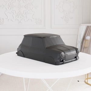 Archivo STL del Austin Mini Cooper: modelo imprimible en 3D de un coche clásico británico