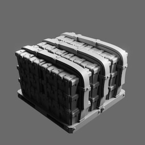 War Scenery Munitie Pallet STL – 3D-afdrukbaar slagveldterrein