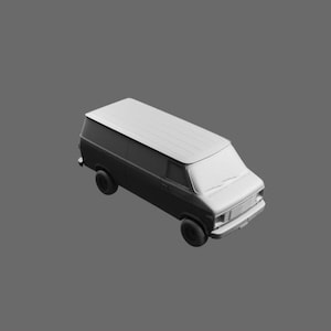 Van Patriot USA STL File – American Off-Road Van 3D Printable Model