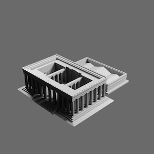 Lincoln Memorial STL File – Historic Landmark 3D Printable Model