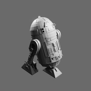 R2-D2 STL File – Iconic Star Wars Droid 3D Printable Model