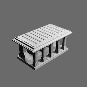 Ruinspire Columns STL – Ancient Ruins Terrain 3D Printable Model