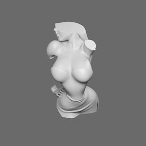 STL-bestand Jessica Rabbit: iconisch stripfiguur 3D-afdrukbaar model