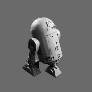 R2-D2 STL File – Astromech Droid from Star Wars 3D Printable Model