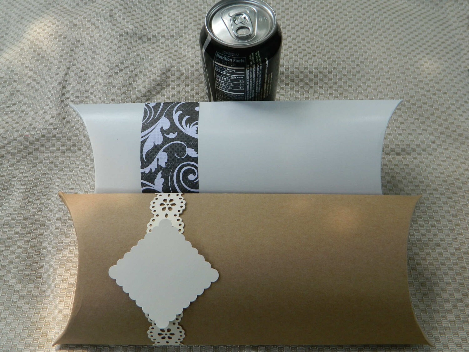 Gift Wrap Large Pillow Box Package of 30 8.9x5x2 Kraft Etsy Israel