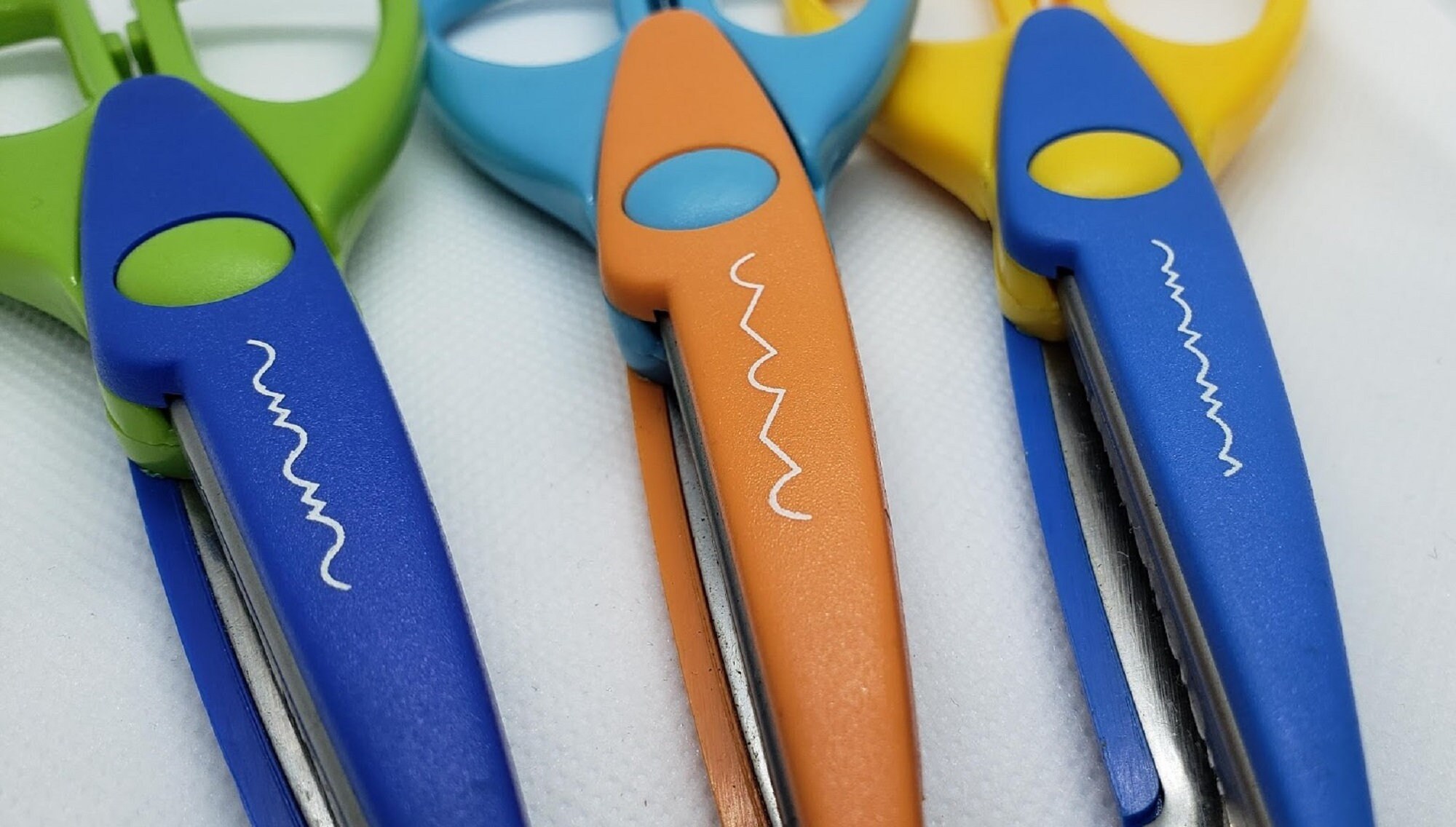 3 Decorative Craft Paper Scissors Etsy