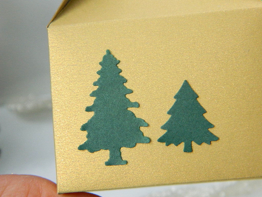 Jewelry Gift Wrap Box Box for Rings Gold Green Etsy