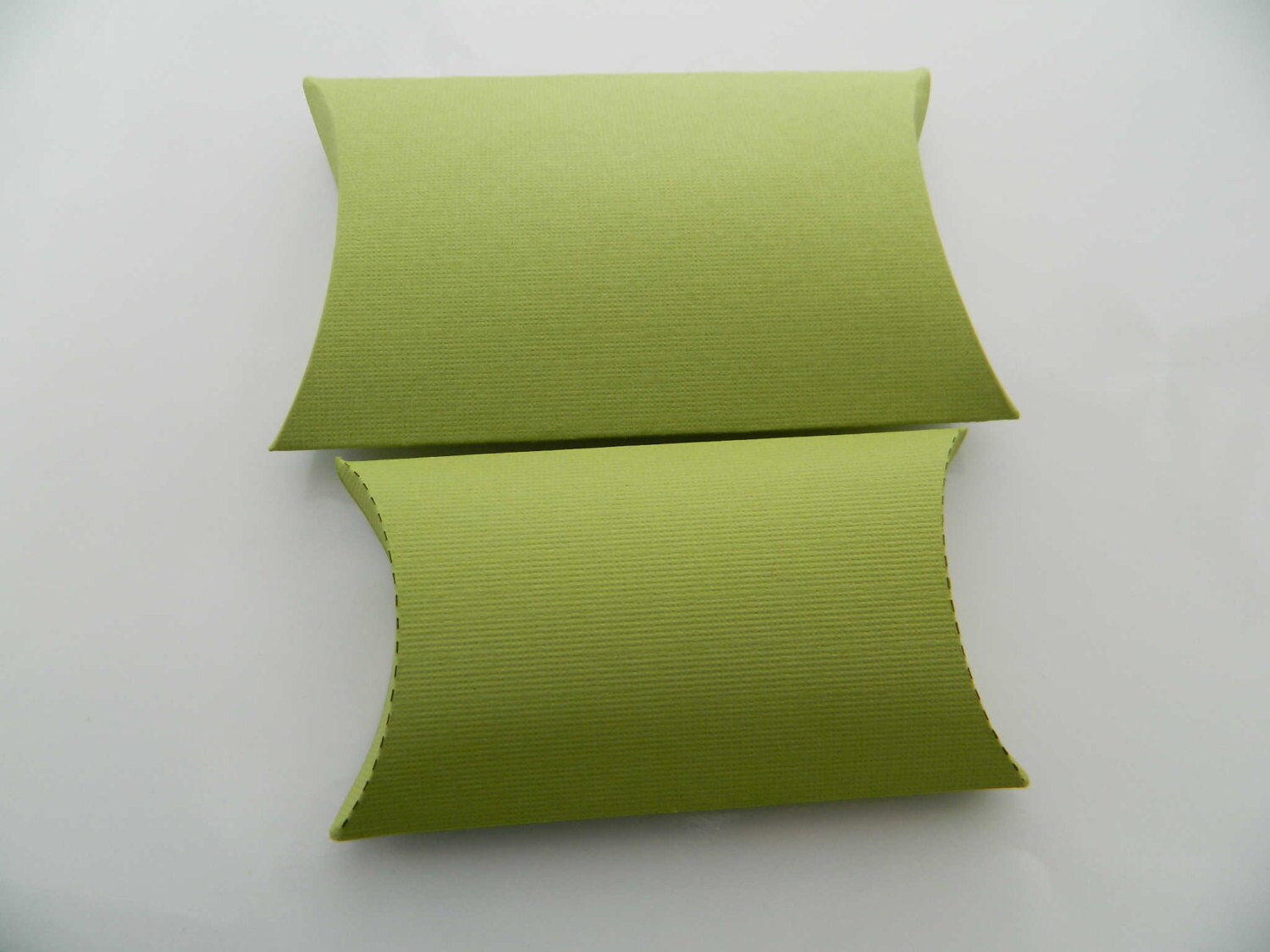 Olive Green Pillow Boxes Package of 3 Green Boxes. Wedding Etsy