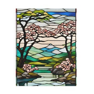 japan stained glass jigsaw puzzle