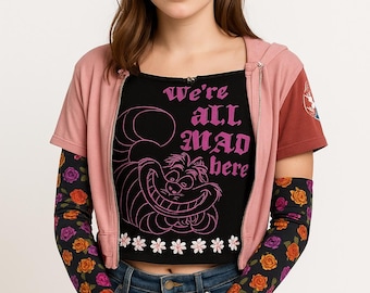 Alice in Wonderland Custom long sleeve shirt
