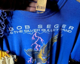 86年　BOB SEGER AMERICAN STORM TOUR Tee L