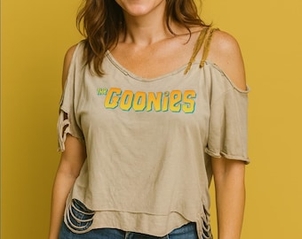 Custom styled Goonies t shirt