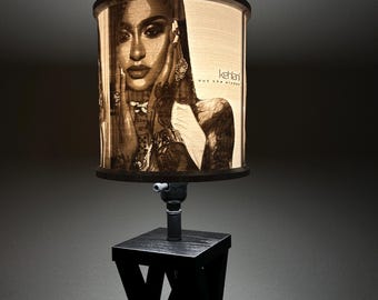Lampada litofana personalizzata, paralume con foto personalizzata, luce notturna stampata in 3D, RnB