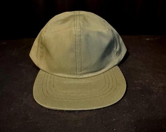 Vietnam hot weather hat- olive green- 7.125