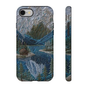 Mountain Landscape Phone Case, Tough Cases, Nature Lover Gift, Scenic Phone Cover, Outdoor Adventure Accessory, Hiking Phone Case
