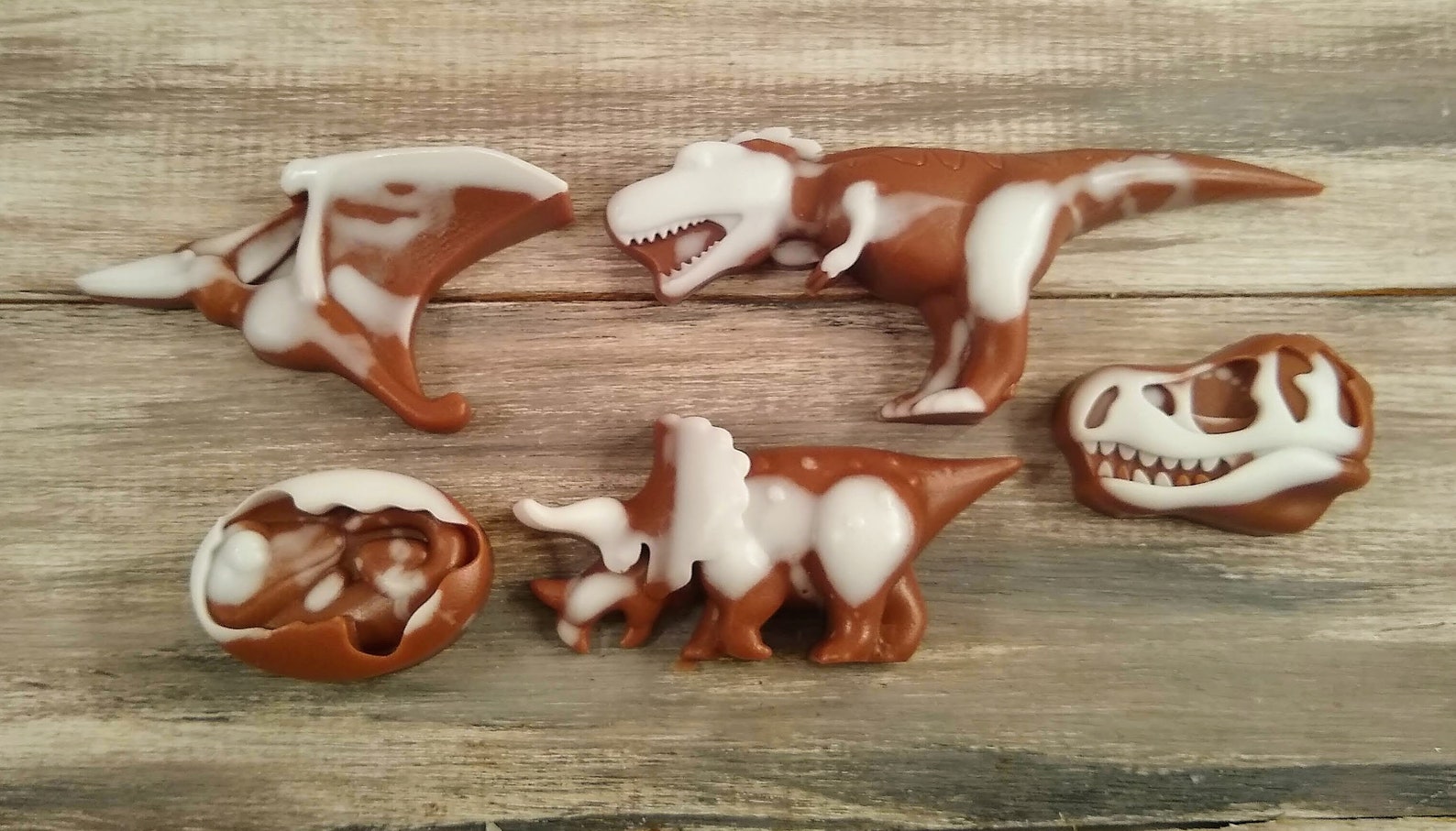 Dinosaur Soap Set Kids Soap Glycerin Soap Two Tone Soaps Dino Etsy