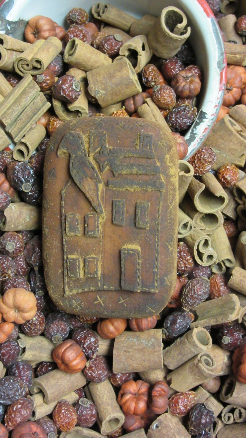 Salt Crow Primitive Crow and Salt Box House Warming Gift Prim Soap - Etsy