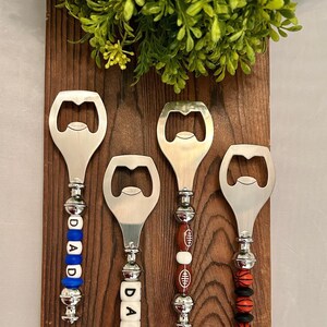 Beaded Bottle Opener, Bottle Opener, Fun Aesthetic Metal Bottle Opener, Gift Giving, Limited Stock
