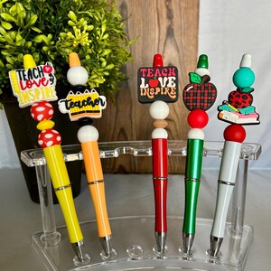 Stylos à bille, Stylos plastiques esthétiques amusants pour les enseignants, Cadeaux, Tenir un journal, Accessoires de bureau, Stock limité