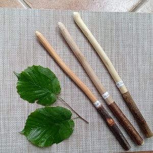 3 Travel Wands, Alder Hazel Willow, Magic Wands, Witchcraft Wands, Wand perfect for rituals and spells, Wiccan wands, Witch Wands,