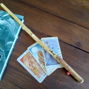 Birch Wand, Magic Wand, Witchcraft Wand, Wand perfect for rituals and spells, Wiccan wand, Witch Wand, Wand with Ogham name: Beith.