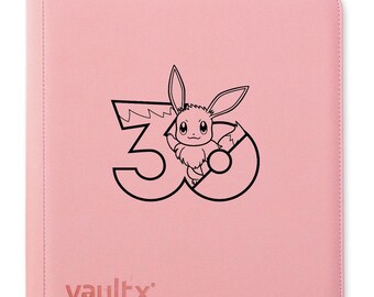 Pokémon 30th Anniversary Binder logos- Pick binder colour/Size plus any logo -
