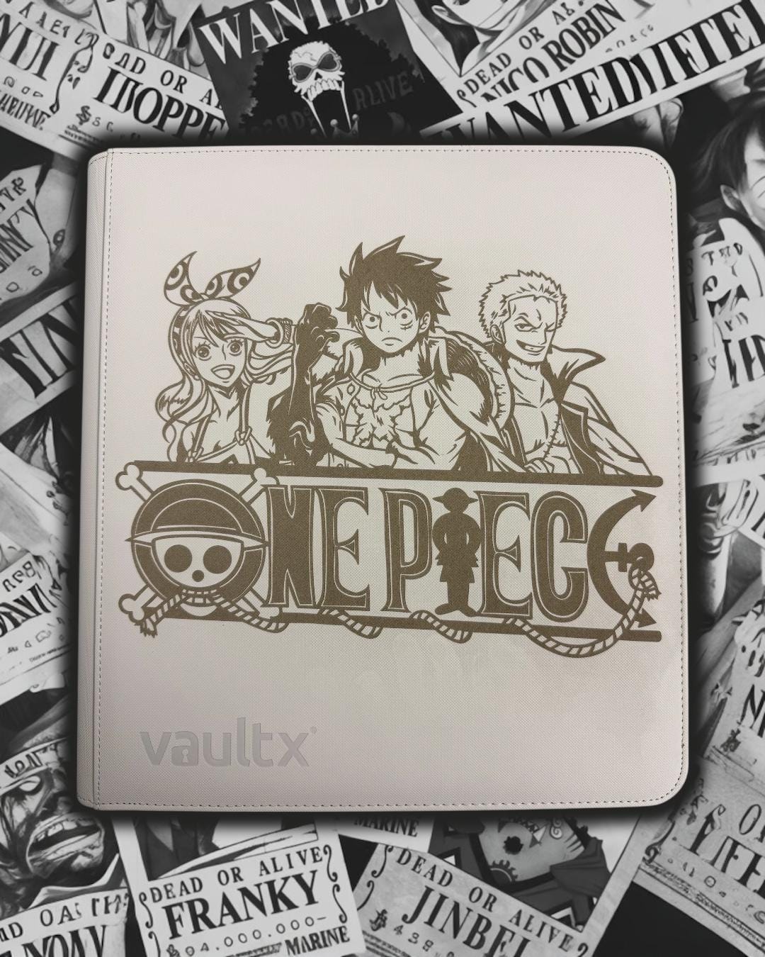 One Piece - Laser-engraved TCG Binder - Vault X 12 Pocket - Custom