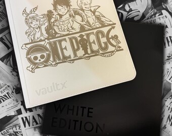 One Piece - Laser-engraved TCG Binder - Vault X 12 Pocket - Custom