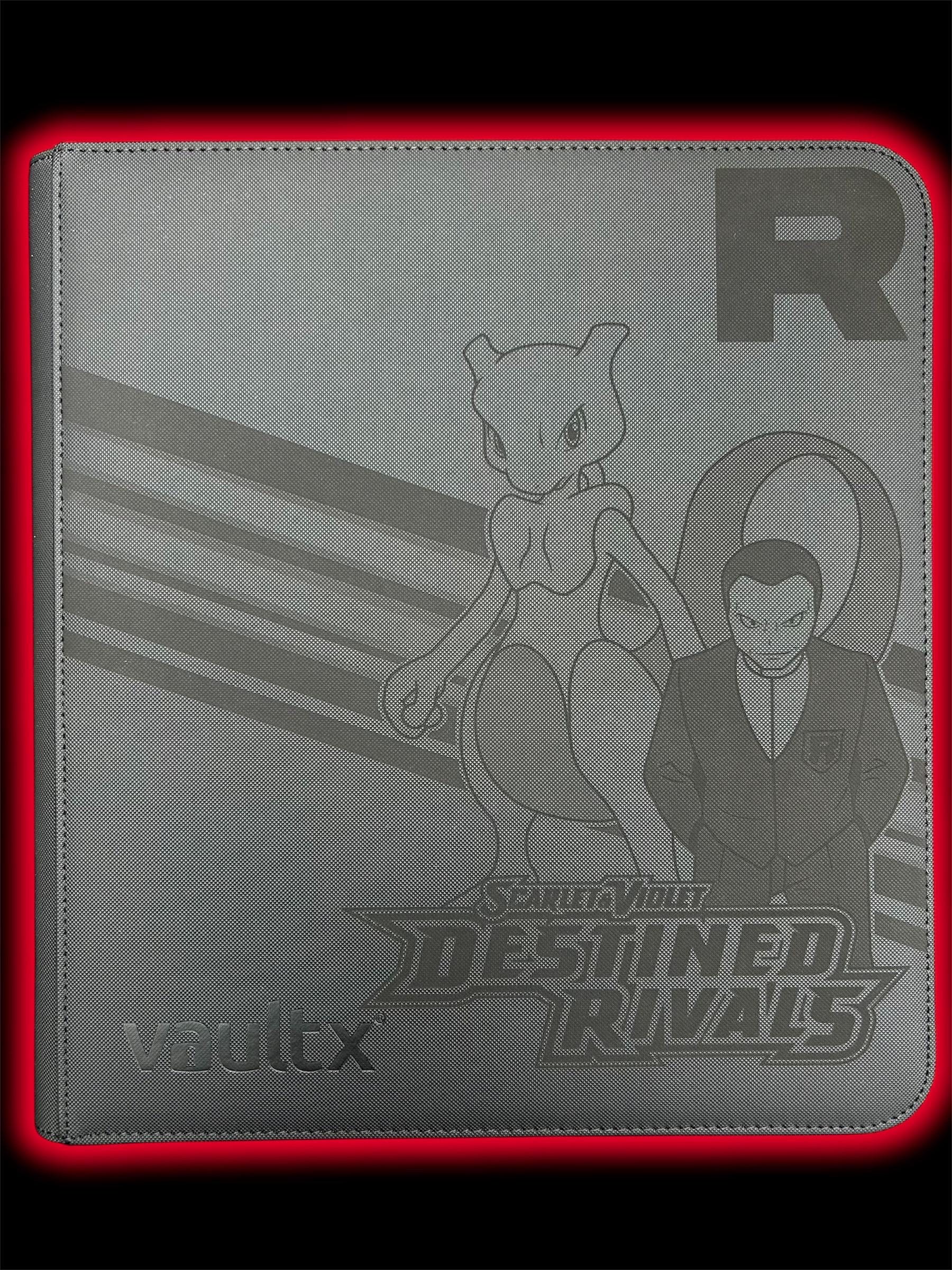 Laser Engraved Pokémon Vault X Binder – Destined Rivals, 480 Card
