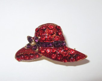 Red Hat Brooch