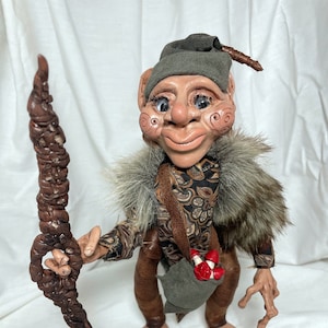 Forest Elf Art Doll, Woodland Elf, Art Doll, Character Doll Elf, OOAK Art Doll, OOAK Doll, Magical Creature, OOAK Elf Art Doll