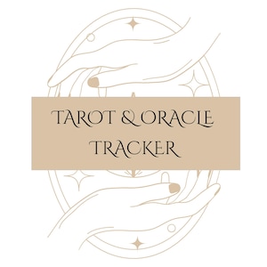 Diario de seguimiento de Tarot/Oráculo: Hoja de tirada diaria, reflexión mensual, seguimiento de tiradas de 3 cartas