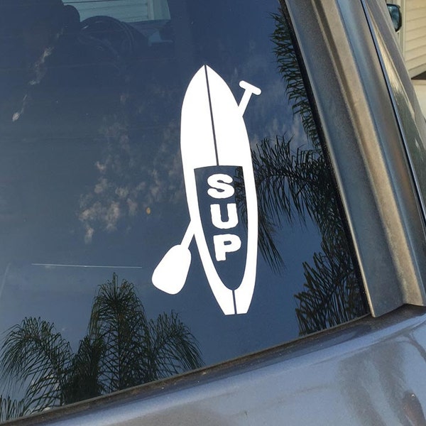 SUP Sticker - Standup Paddle Board Sticker