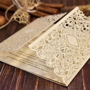 envelopes, Set of 20, for wedding invitation, handmade envelope, Ivory, Laser cut, elegant envelope, not inside paper,