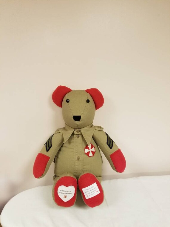military memory bear