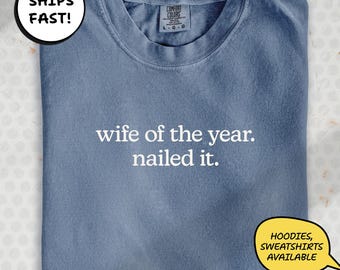 Beste Frau Ever Shirt: Lustiges Ehepartner Komfort Farben T-Shirt | LT193