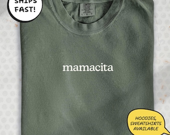 Komfortfarben Mamacita T-Shirt, Cinco De Mayo Tee