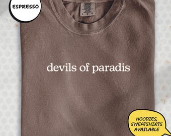 Comfort Colors® Devils of Paradis Shirt – Survey Corps Anime Tee
