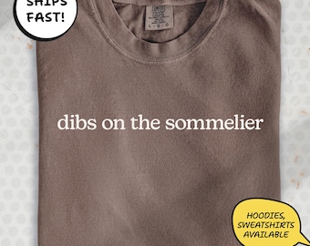 Cadeau sommelier : t-shirt aux couleurs réconfortantes pour amateurs de vin | LT228