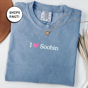 Comfort Colors® Hueningkai Shirt, TXT Kpop Shirt, Taehyun Concert Tee, MOA Birthday Gift, Back to School Present for TXT Fan | MT792