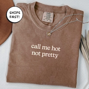 Comfort Colors® Baby Tee for Women, Retro 90s Crop Top Shirt, Hot Girl Summer Aesthetic Tee, Y2K Graphic Top, Cute Party Outfit Shirt |MT896