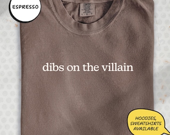 Comfort Colors® Dark Romance Shirt, Fantasy Reader Villain Era Tee